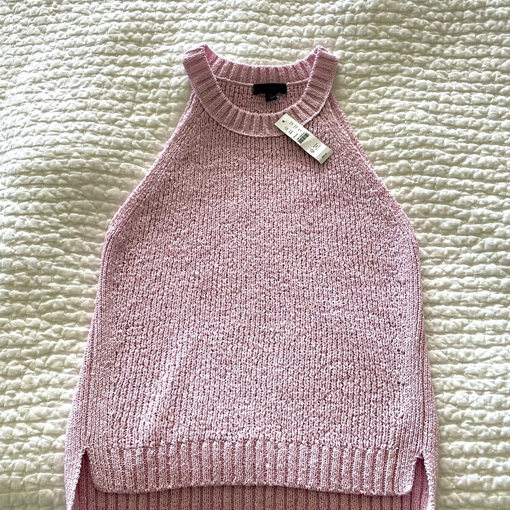 Jcrew lavender sleeveless top. Never worn